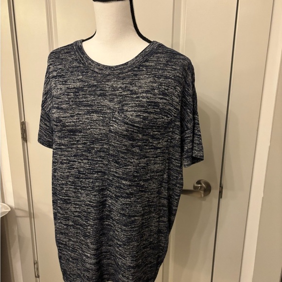 Rag & Bone grey basic pocket short sleeve oversized tee size XS - Picture 8 of 14